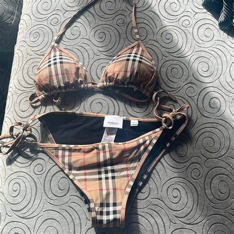 burberry 2 piece womens|burberry bikini vintage.